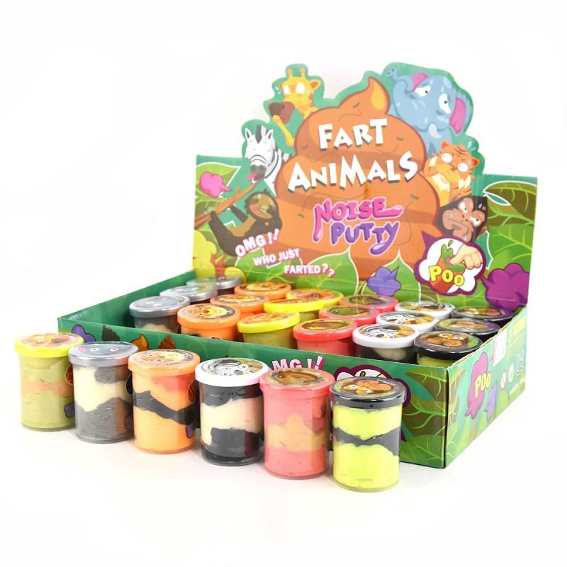 Putty Animal with Sticky Poo - Robetoy - 2