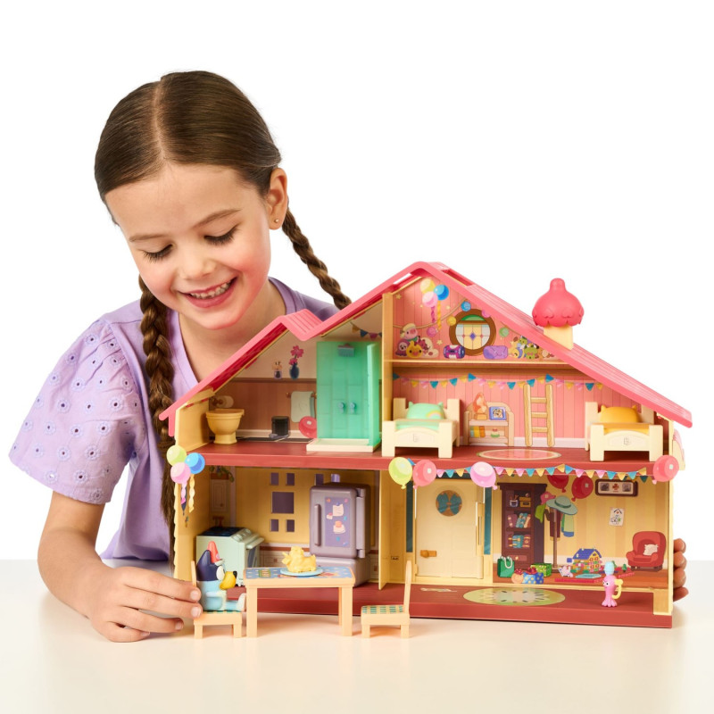 Bluey's Lekhus  Birthday Celebration Home Playset - 3
