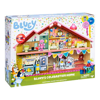 Bluey's Lekhus  Birthday Celebration Home Playset