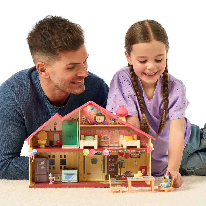 Bluey's Lekhus  Birthday Celebration Home Playset - 4