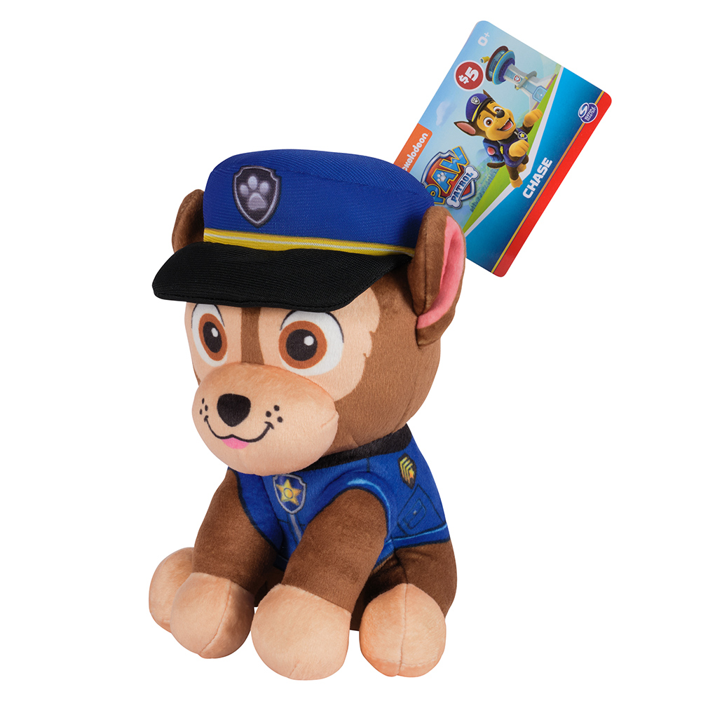 Paw Patrol Plysch, 16,5 cm, Chase