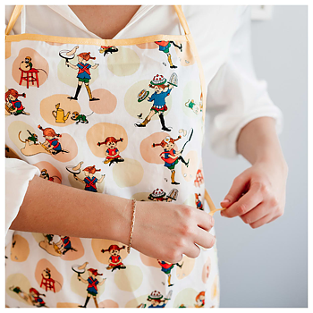 Pippi Bakar Förkläde för Större Barn/Vuxen - Martinex