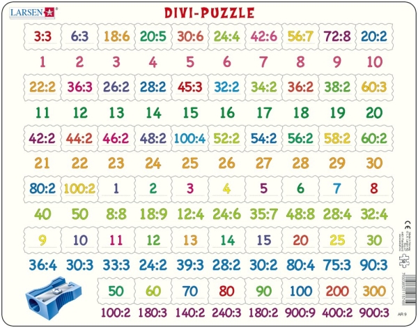 Divisionspussel, Divi-Puzzle-  Larsen