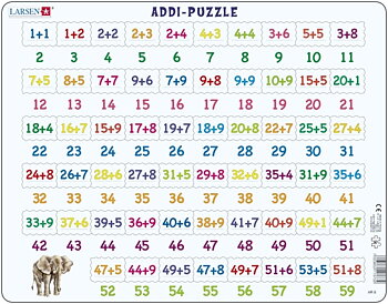 Additionspussel, Addi-Puzzle -  Larsen
