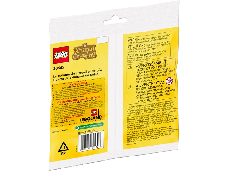 Lego Animal Crossing 30662 Maple i Pumpaträdgården - 3