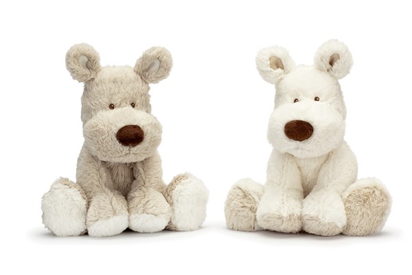 Hund Teddy Cream, Grå, Liten - Teddykompaniet - 2