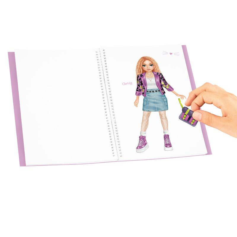 TOPModel Dress Me Up Stickersbok, Rebel Kitty - 4