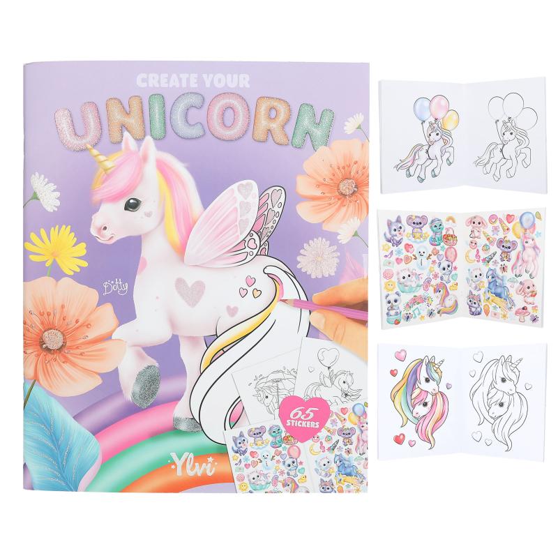 Ylvi Unicorn Målarbok - 7
