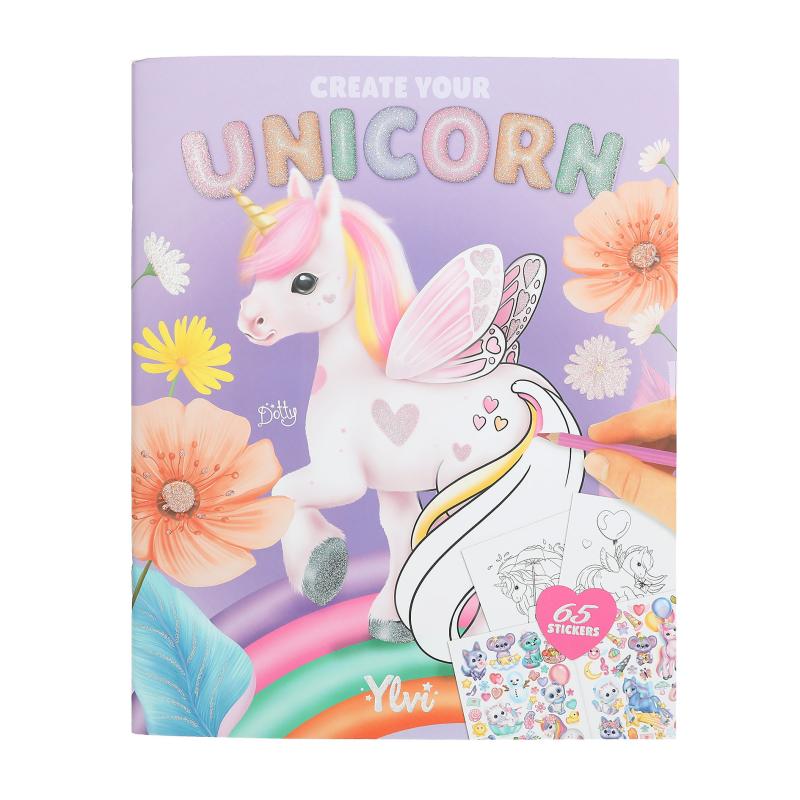 Ylvi Unicorn Målarbok - 2