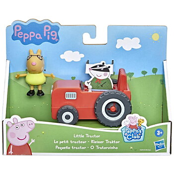 Greta Gris Little Vehicle, Figur med Traktor