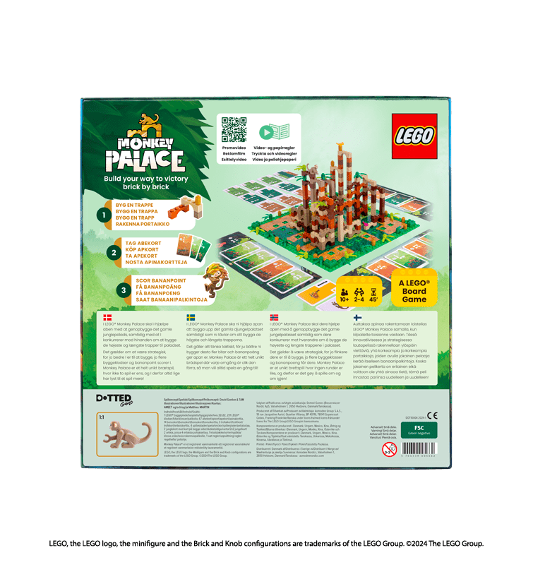 Spel Lego Monkey Palace Nordic - 3
