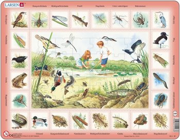 Pussel, Lära om Natur & Insjön -  Larsen
