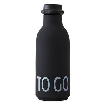 To Go Vattenflaska, Svart - Design Letters