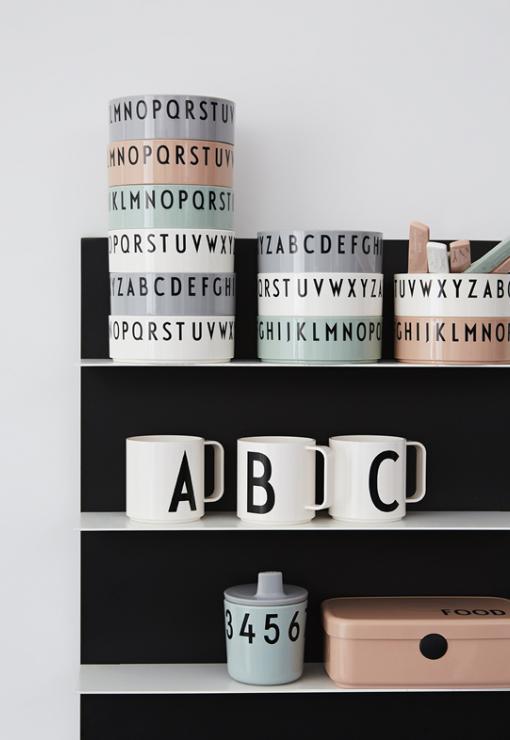 Breakfast, Lunch & Dinner skålar 3-Pack Grön - Design Letters - 4