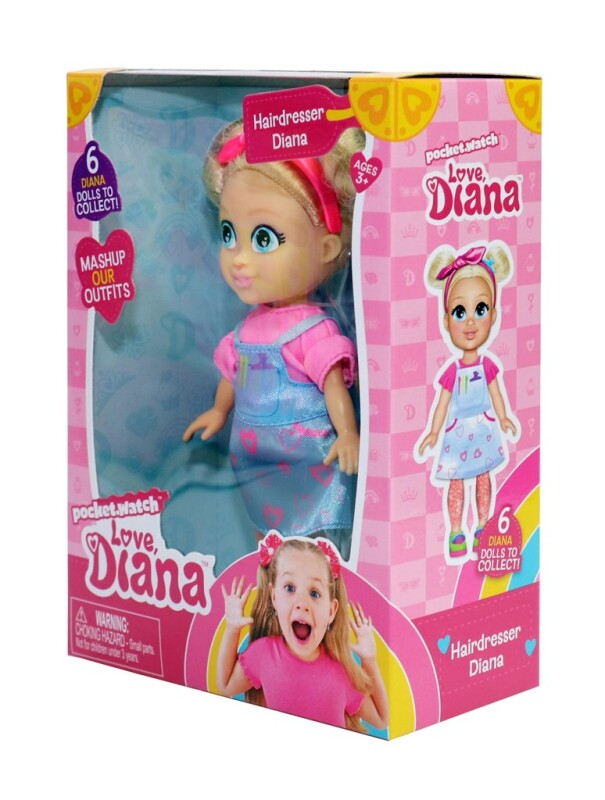 Love Diana Hairdresser Diana, 15 cm - 5