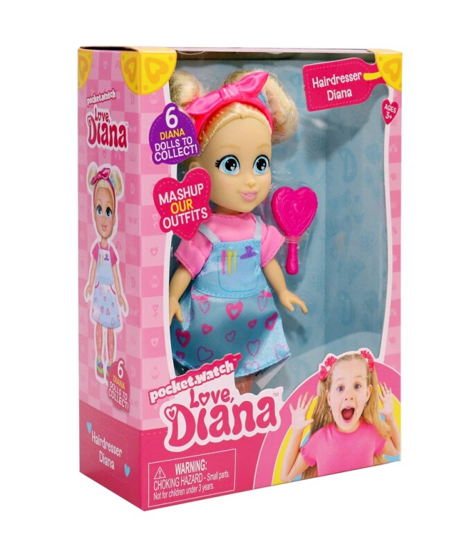 Love Diana Hairdresser Diana, 15 cm - 4