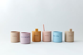 Sugrör till Mini Favourite Mugg, Lavendel - Design Letters