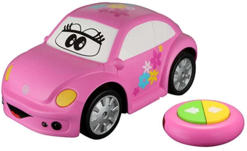 Bb Junior Volkswagen Fjärrstyrd Bil Med Ljus Och Ljud, 21 cm - 2
