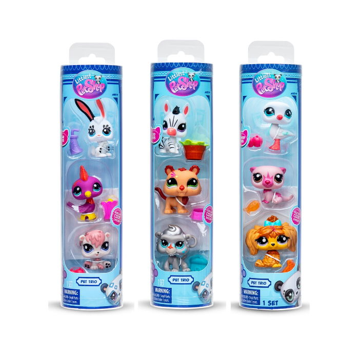 Littlest Pet Shop Pet Trio In Tube, 1 st