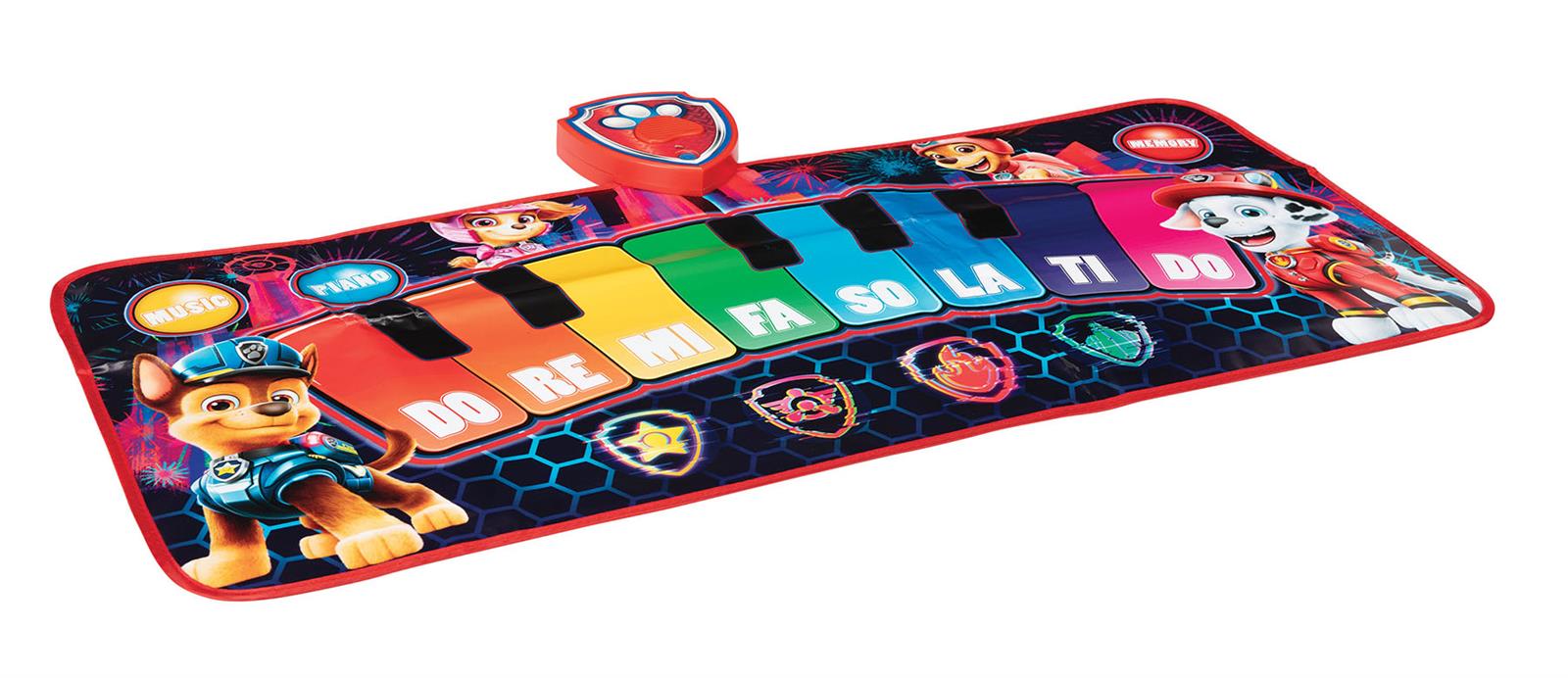 Paw Patrol Pianomatta, Musikmatta
