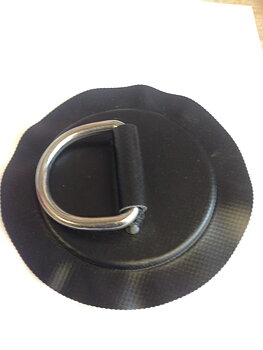D-ring svart Z6168