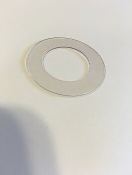 Distans-Shims Z2802 till zodiac ventillock med bajonett