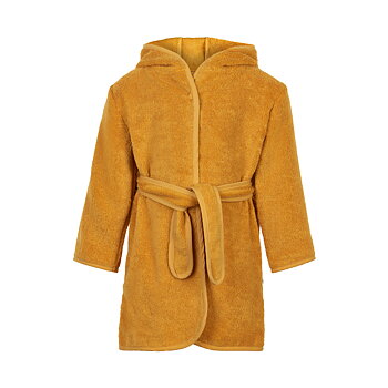 Pippi barnbadrock, gul panda - Storlek: 86/92