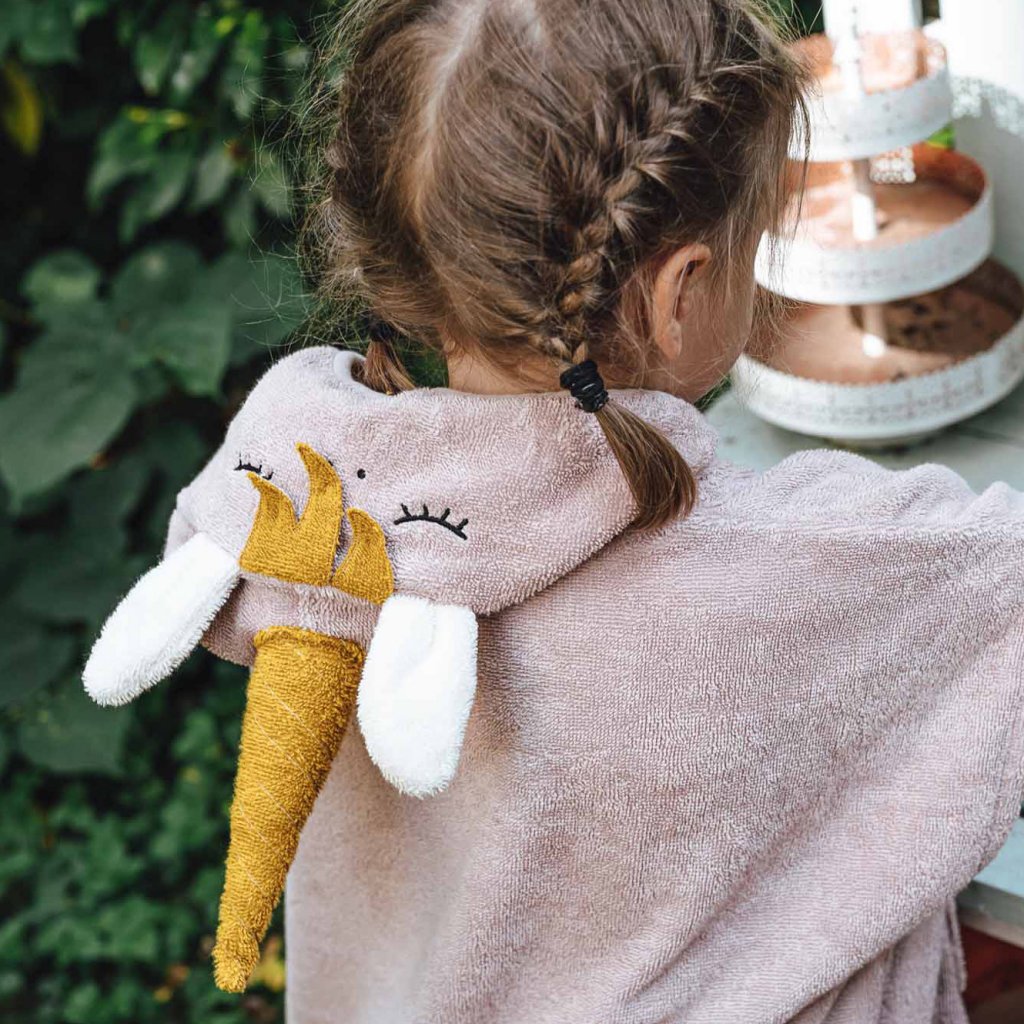 Badponcho med namn, Unicorn - 4