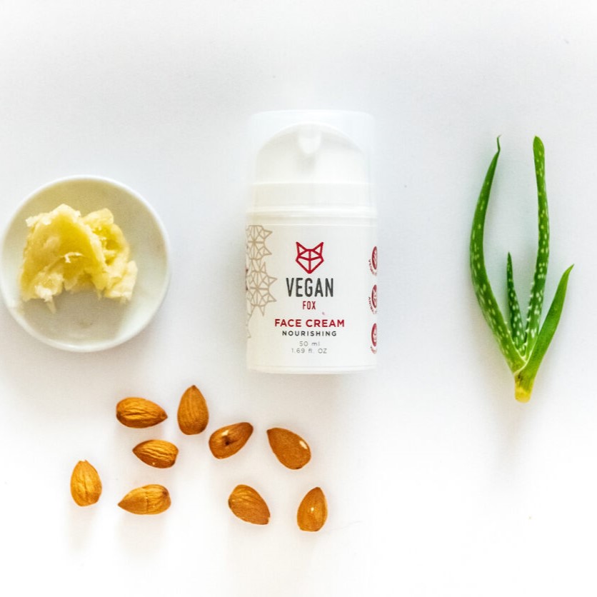 Vegan Fox Face Cream Nourishing Dry Skin  - 3