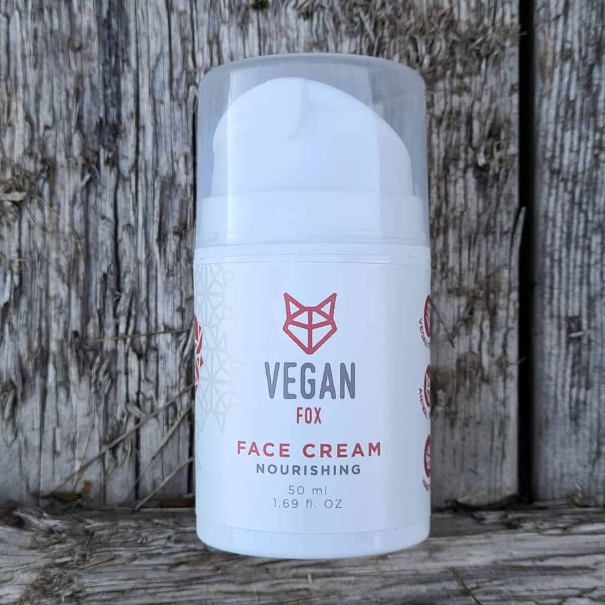 Vegan Fox Face Cream Nourishing Dry Skin 