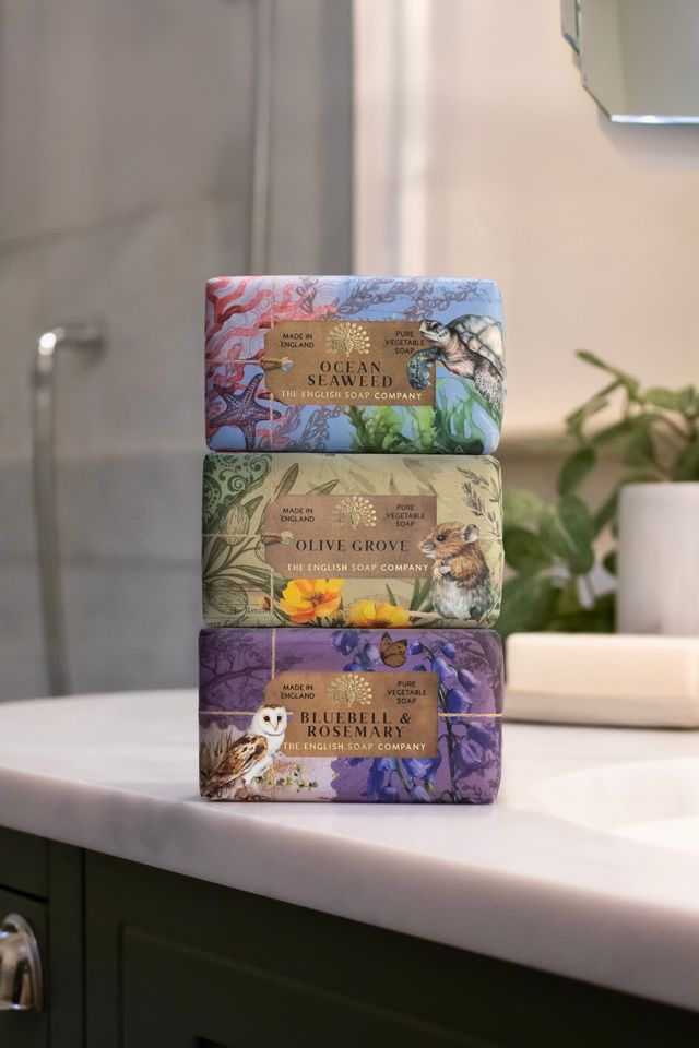 The English Soap Co Fasta Tvålar 