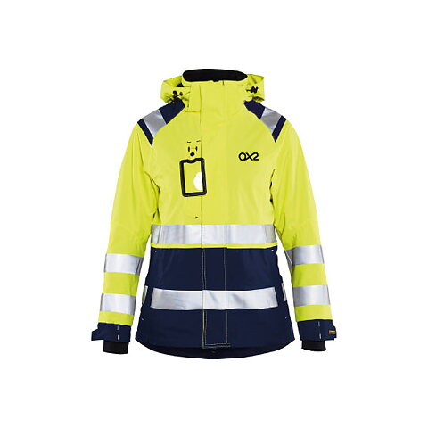 HIGH VIS SHELL JACKET LADIES
