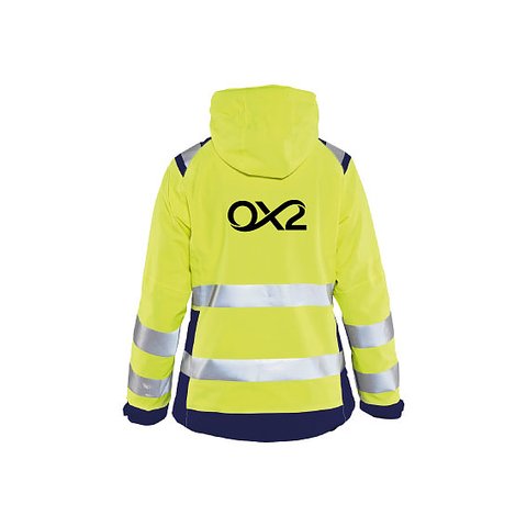 HIGH VIS SHELL JACKET LADIES