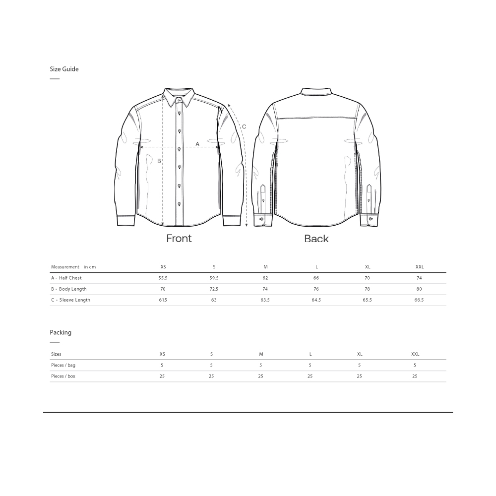 Overshirt Worker Beige - 3