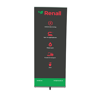 Rollup 85 cm Tjänster
