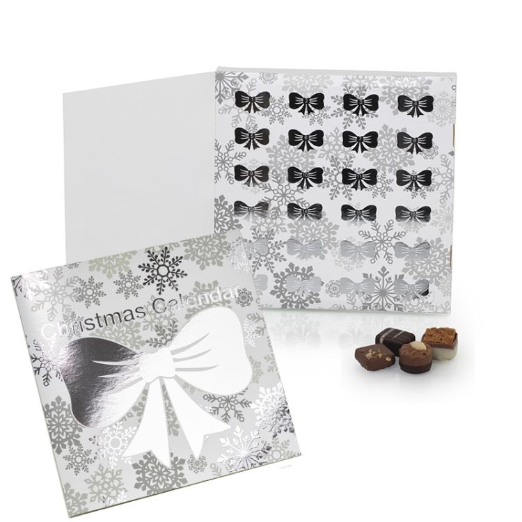 Julkalender med praliner från Bon Coca