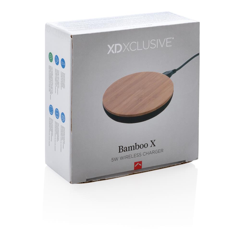 Bamboo X 5W trådlös laddare - 3