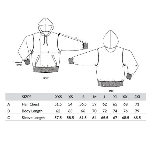Berotec Oversized Hoodie Ice Blue - 3