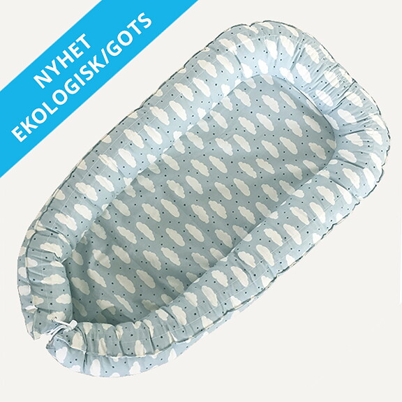 Babynest Clouds in Organic Cotton GOTS.